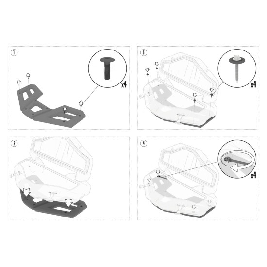 ATV Ön Çantası (KYMCO MXU 700)