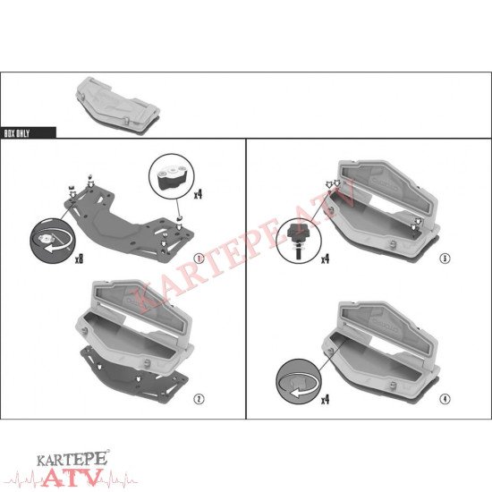 ATV Ön Çantası (CFMOTO X6/CFORCE 625)